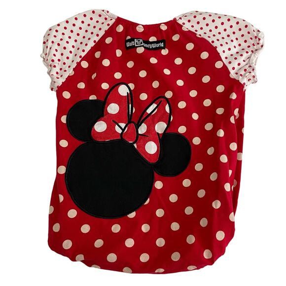 Disney Parks WDW Minnie Mouse Baby Girl 18-24mo One Piece Bodysuit Set of 2 - Picture 2 of 14